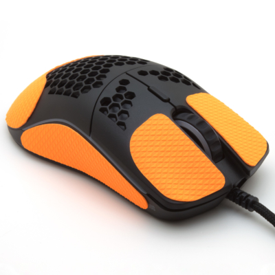 Mouse grip tape for Glorious O minus from the brand TrueGrip - front right view