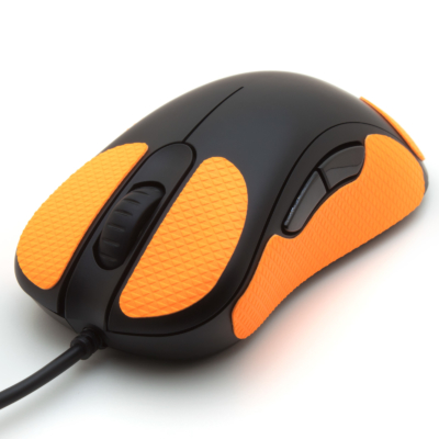 Mouse grip tape for Zowie EC2 from the brand TrueGrip - front left view